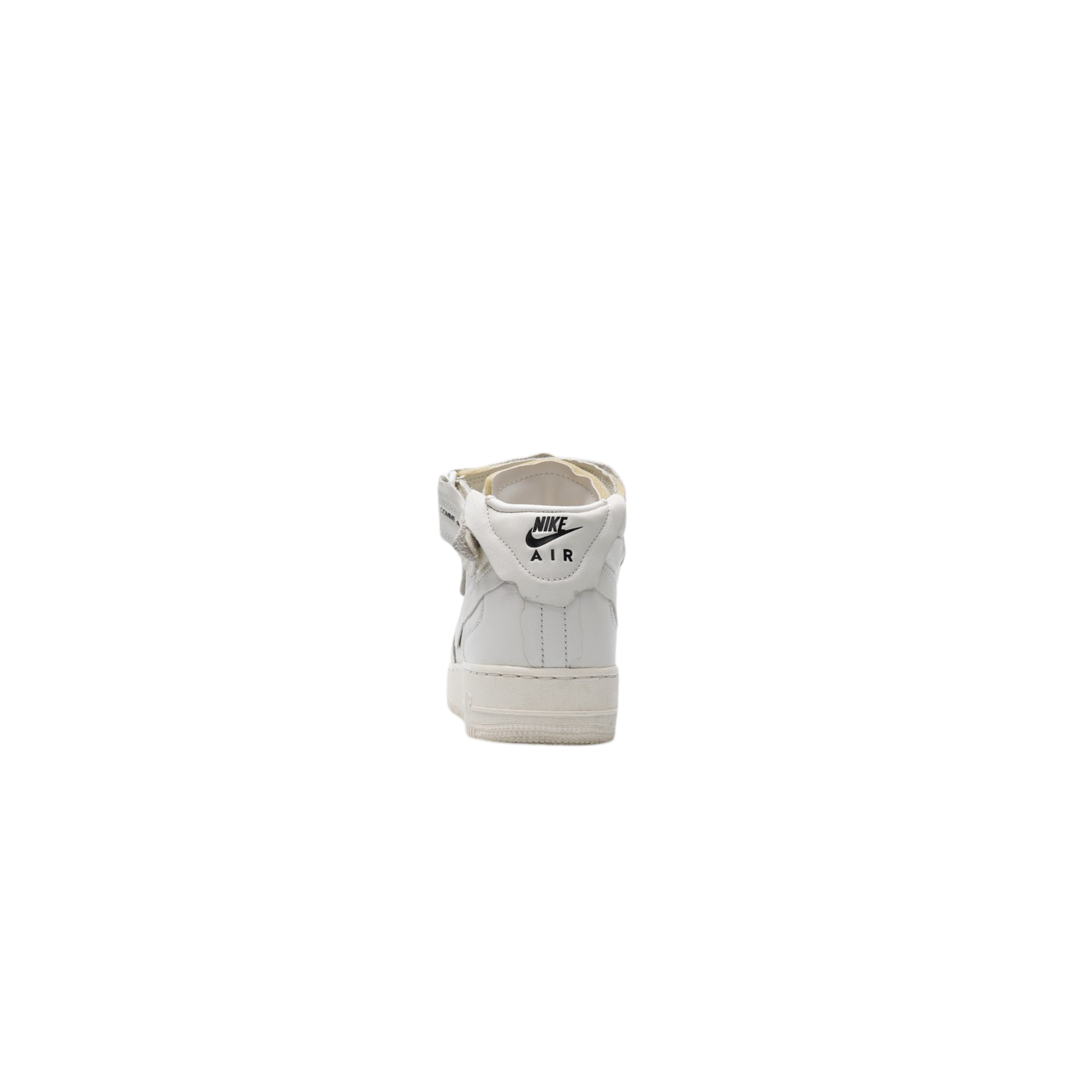 nike air force 1 mid comme des garcons white