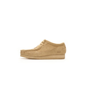 Clarks Originals Wallabee Boots Supreme Western Cut Out Tan