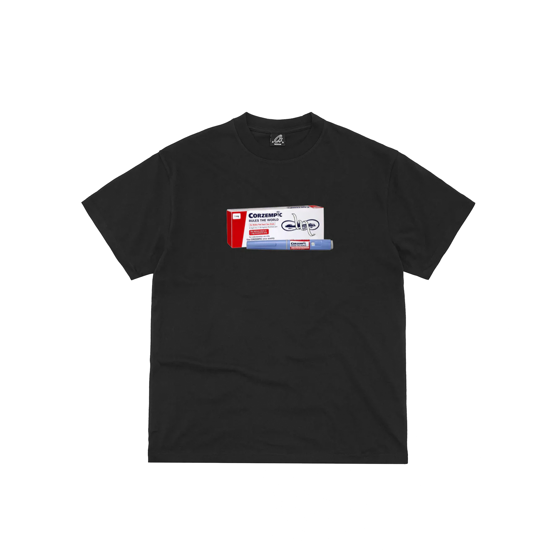Corteiz Corzempic Tee Black – Story Cape Town