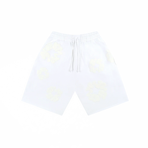 Denim Tears Mono Cotton Wreath Shorts White