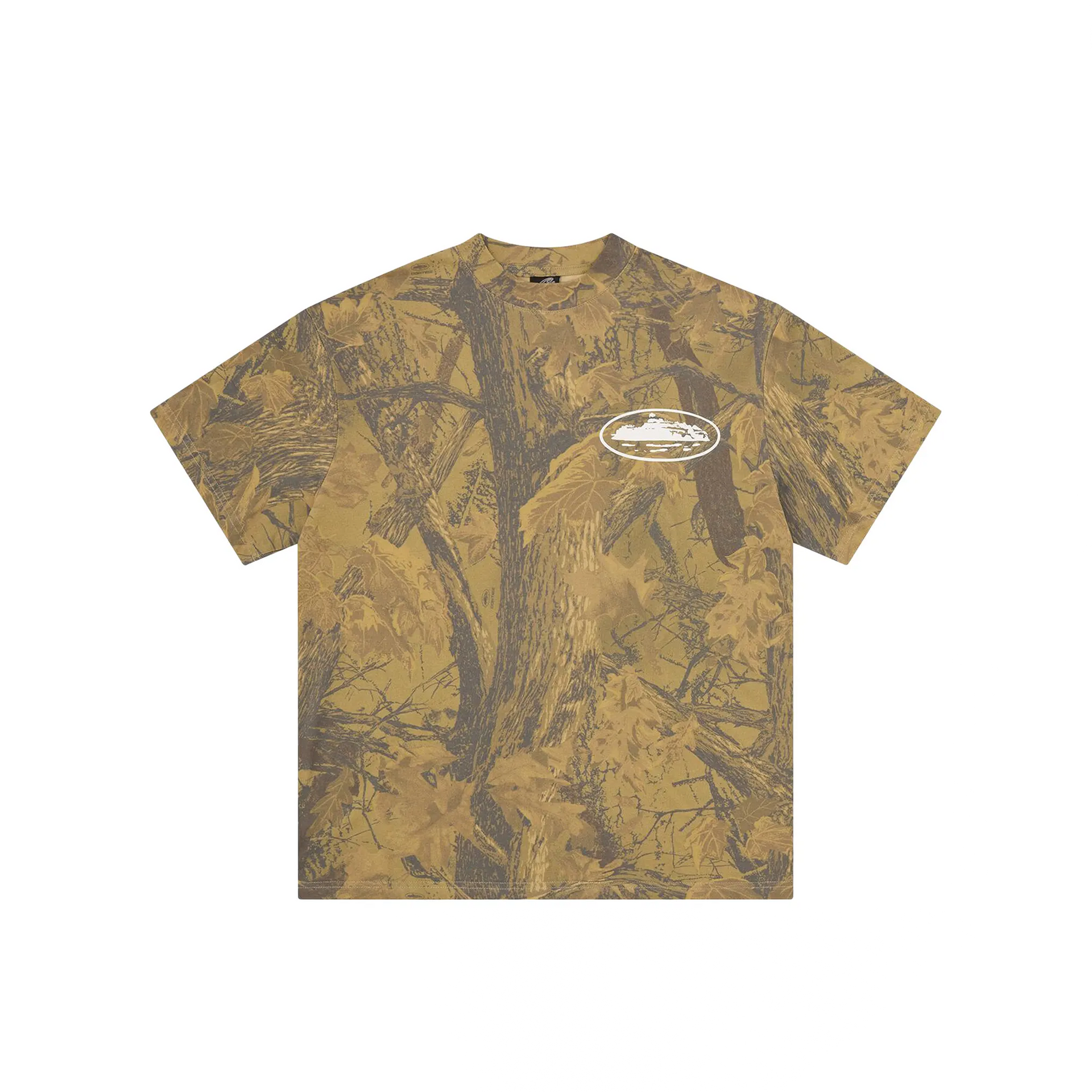 Corteiz Island Puff Print Tee 'Forest Camo' – Story Cape Town