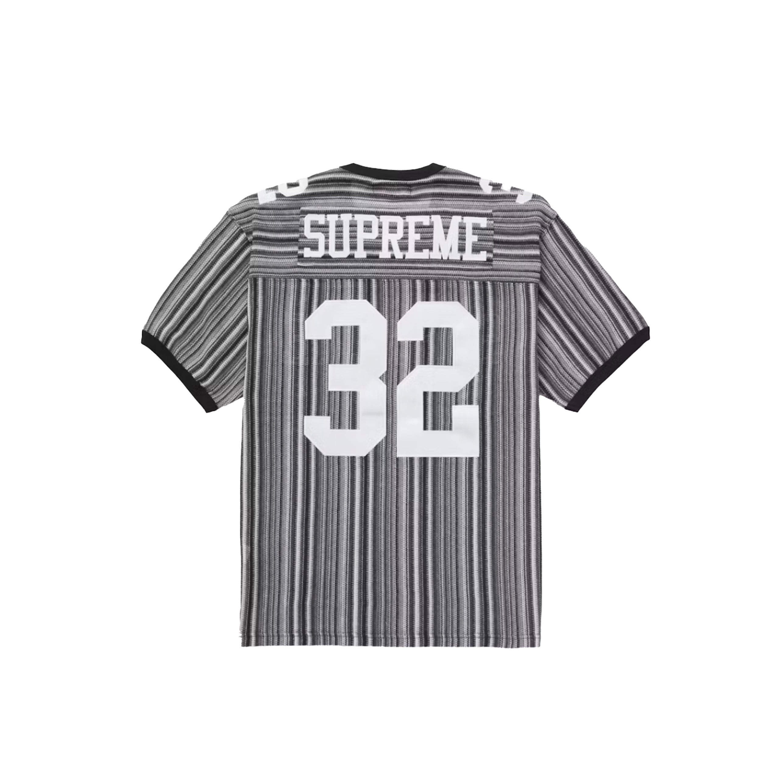 Supreme Open Knit Football Top Black – Story Cape Town