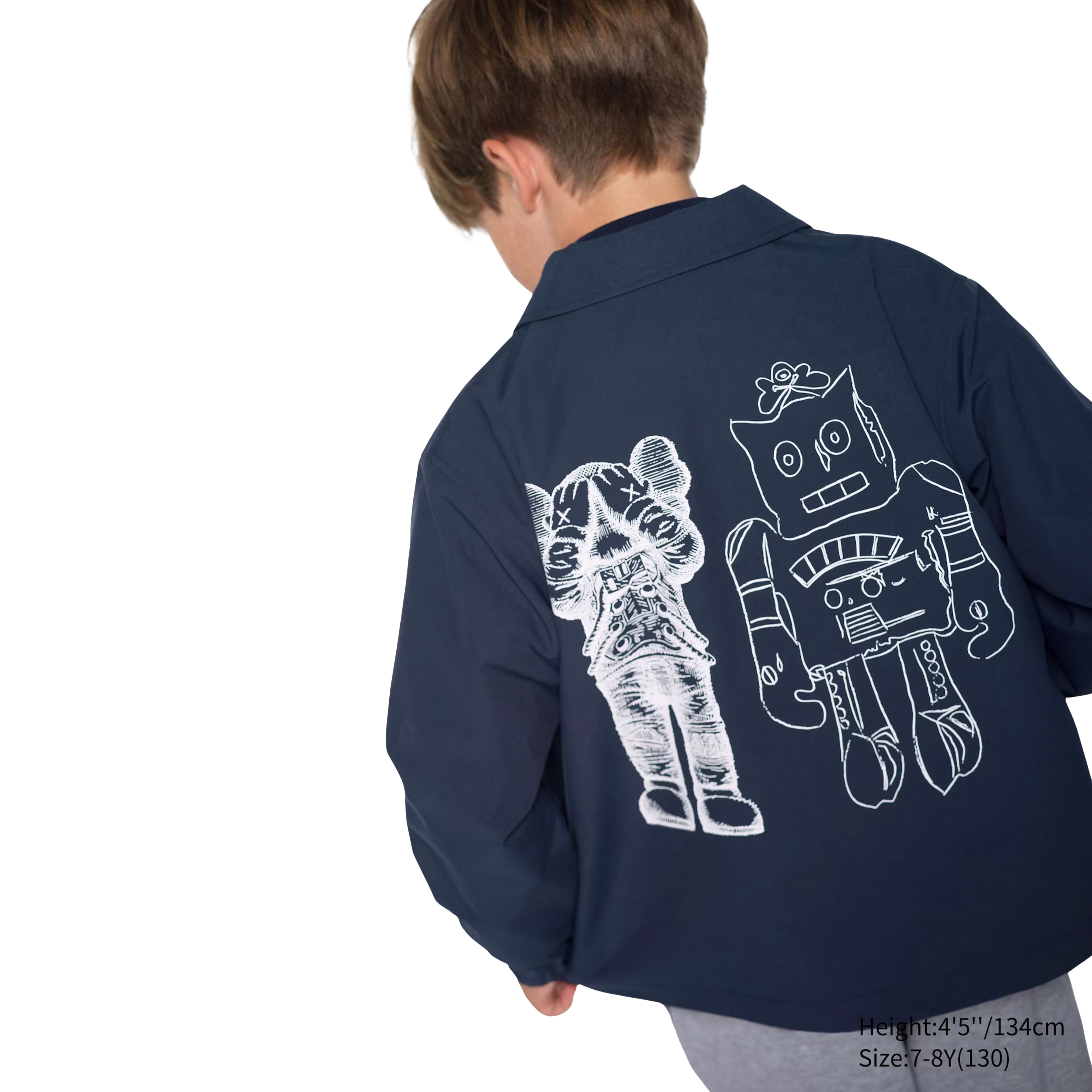 ユニクロ x カウズ x ウォーホル コーチジャケット 