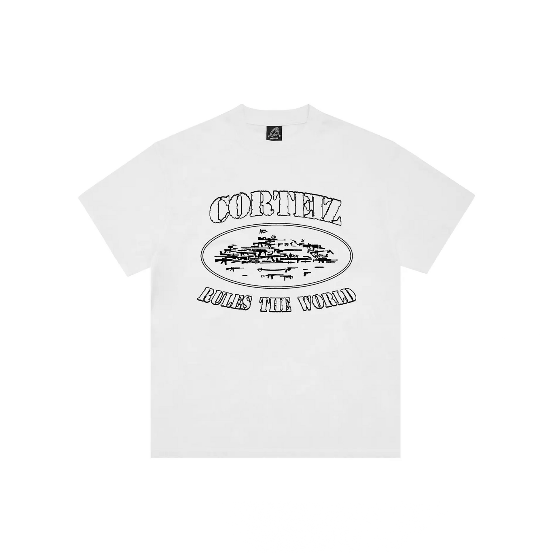 Corteiz OG Artillery Tee 'White' – Story Cape Town