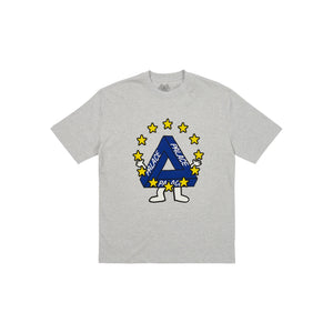 Palace Missing EU T-Shirt Grey Marl