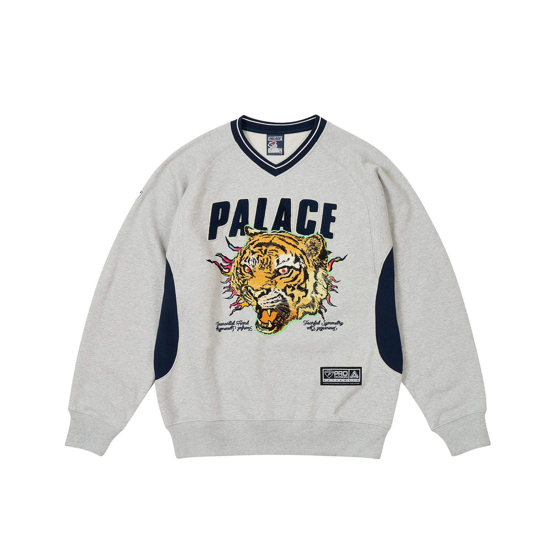 Palace Tora Tora Crew Grey Marl – Story Cape Town