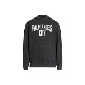 Palm Angels PA City Washed Hoodie Dark Grey