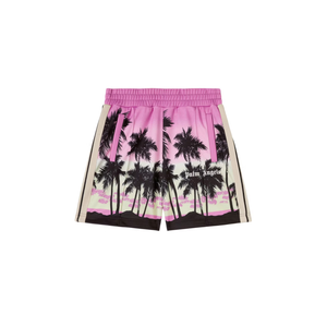 Palm Angels Sunset Track Shorts Purple/Black