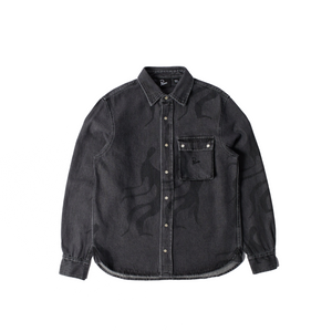 Parra The Stalkers Shirt Washed Grey