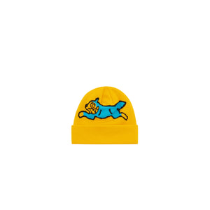Billionaire Boys Club Running Dog Beanie Yellow