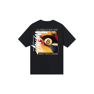 Stussy Billiards Tee Black