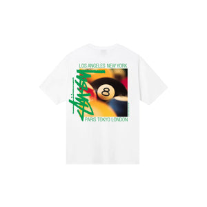 Stussy Billiards Tee White