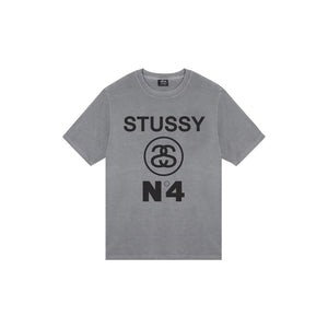Stussy No.4 Pigment Dyed Tee Grey