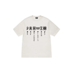 Stussy Universe Tee Pigment Dyed Natural
