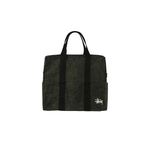Stussy Canvas Flight Bag Washed Black