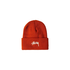 Stussy Cuff Beanie Stock Orange