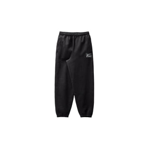 Stussy x Nike Stone Washed Fleece Pant (SS24) Black