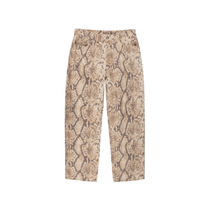 Stussy  Big Ol' Jean Washed Canvas Python