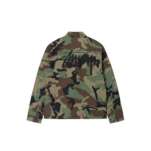 Stussy Coach Shirt Camo