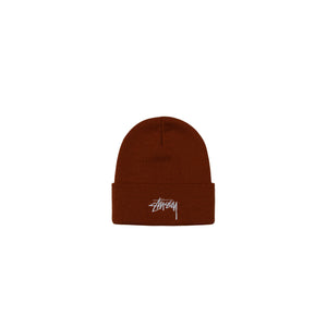 Stussy Basic Cuff Beanie Pumpkin