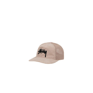 Stussy Corduroy Trucker Cap Cream