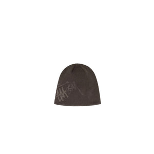 Stussy Debossed Basic Logo Skullcap Brown
