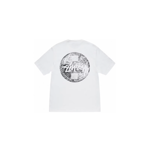 Stussy Dot Stamp Tee White