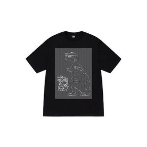 Stussy Dots and Loops Tee Black