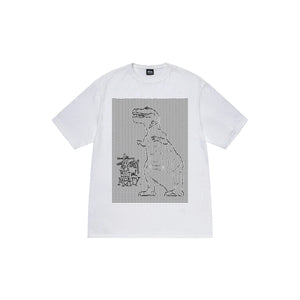 Stussy Dots and Loops Tee White