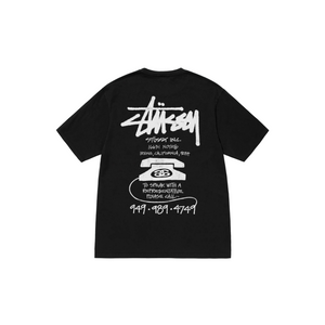 Stussy Old Phone Tee Pigment Dyed Black