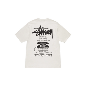 Stussy Old Phone Tee Pigment Dyed Natural