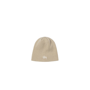 Stussy Basic Skullcap Beanie Cream