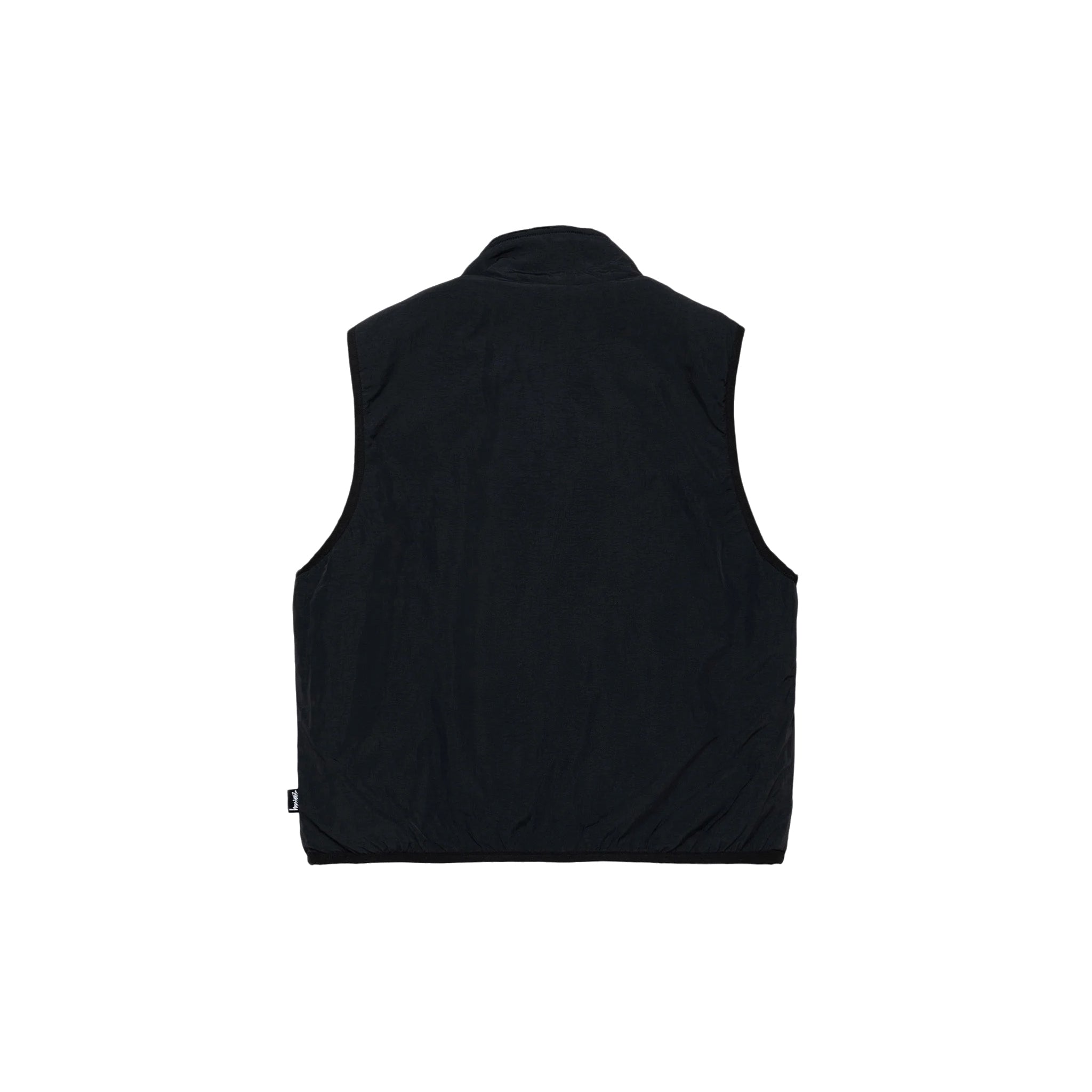 StussySherpaReversibleVestBlac
