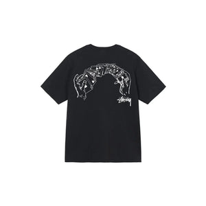 Stussy Shuffle Pigment Dyed Tee Black
