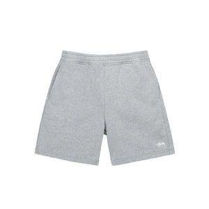 Stussy Stock Logo Shorts Grey Heather