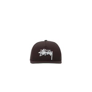 Stussy Stock Point Crown Cap Brown
