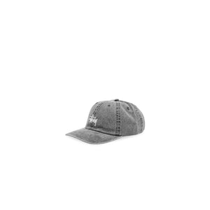 Stussy Washed Basic Low Pro Cap Charcoal