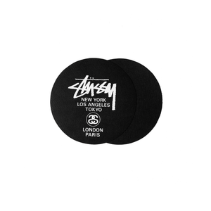 Stussy World Tour Slip Mats Black White