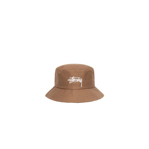 Stussy Big Stock Bucket Hat Tan