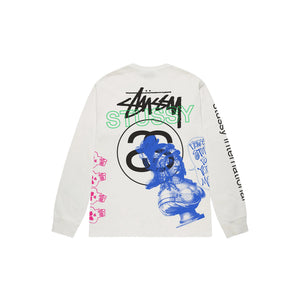 Stussy Test Strike Pigment Dyed LS Tee Natural