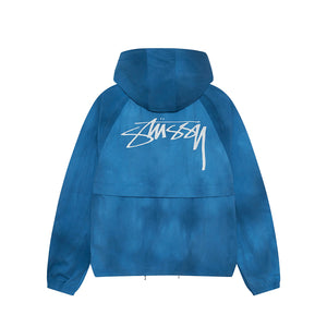 Stussy Wave Dye Beach Shell Jacket Cobalt