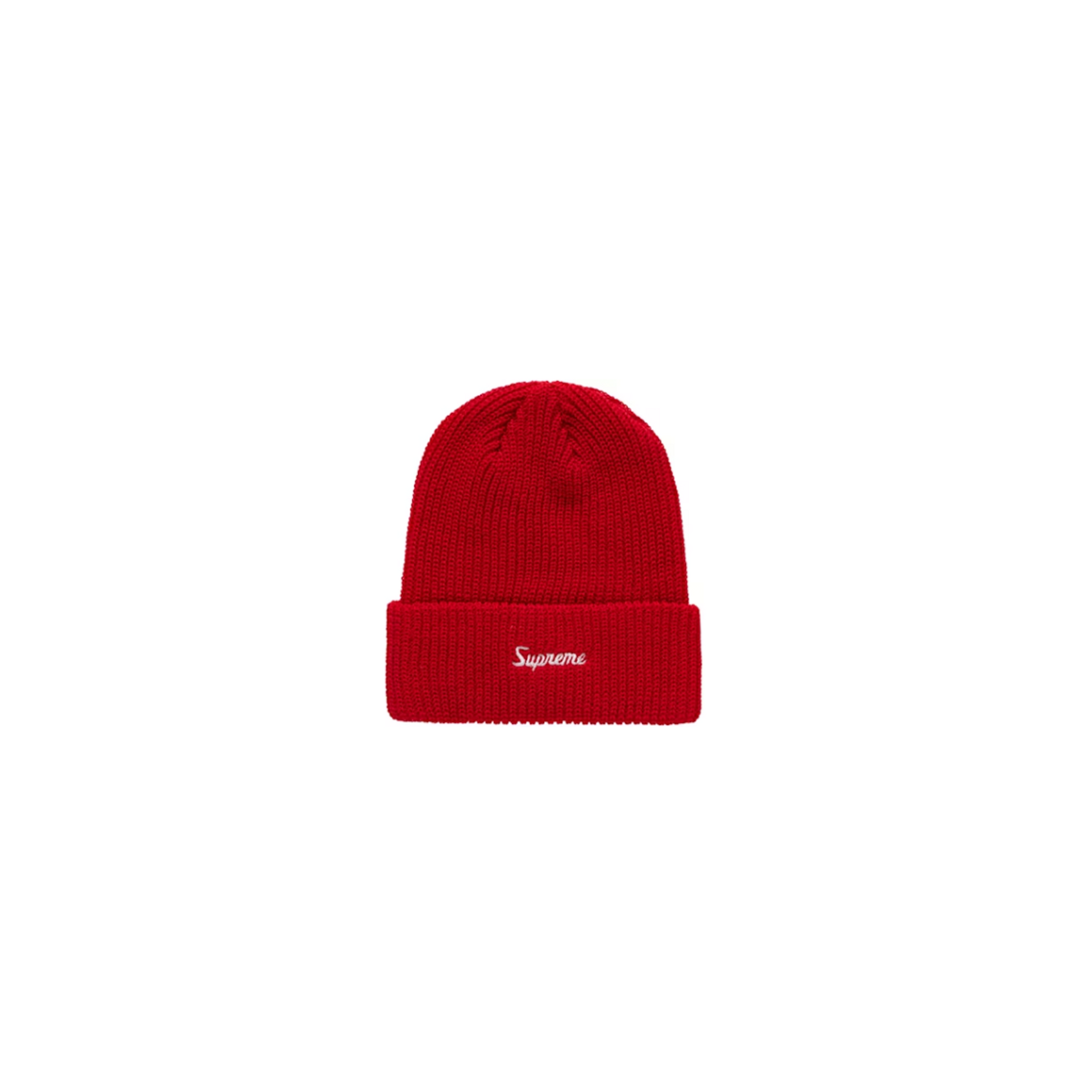 Supreme Loose Gauge Beanie (FW24) Red – Story Cape Town