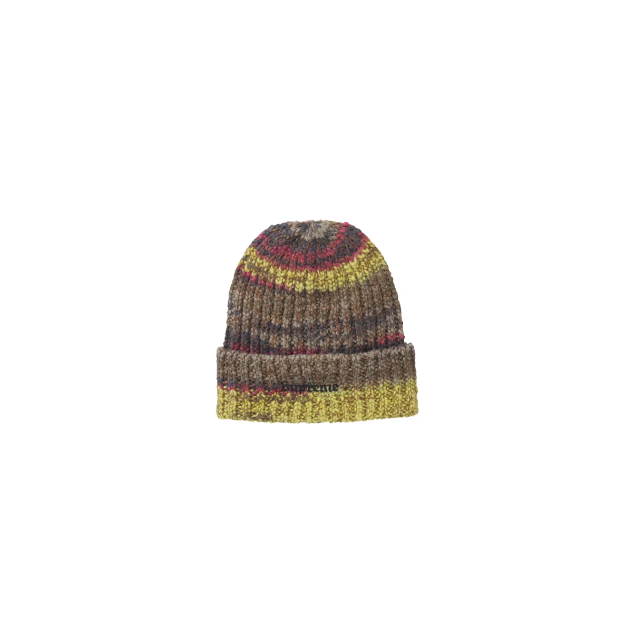 Supreme Space Dye Stripe Beanie Stockx Supreme Bright Stripe Beanie 帽子 Supreme 24FW Space Dye