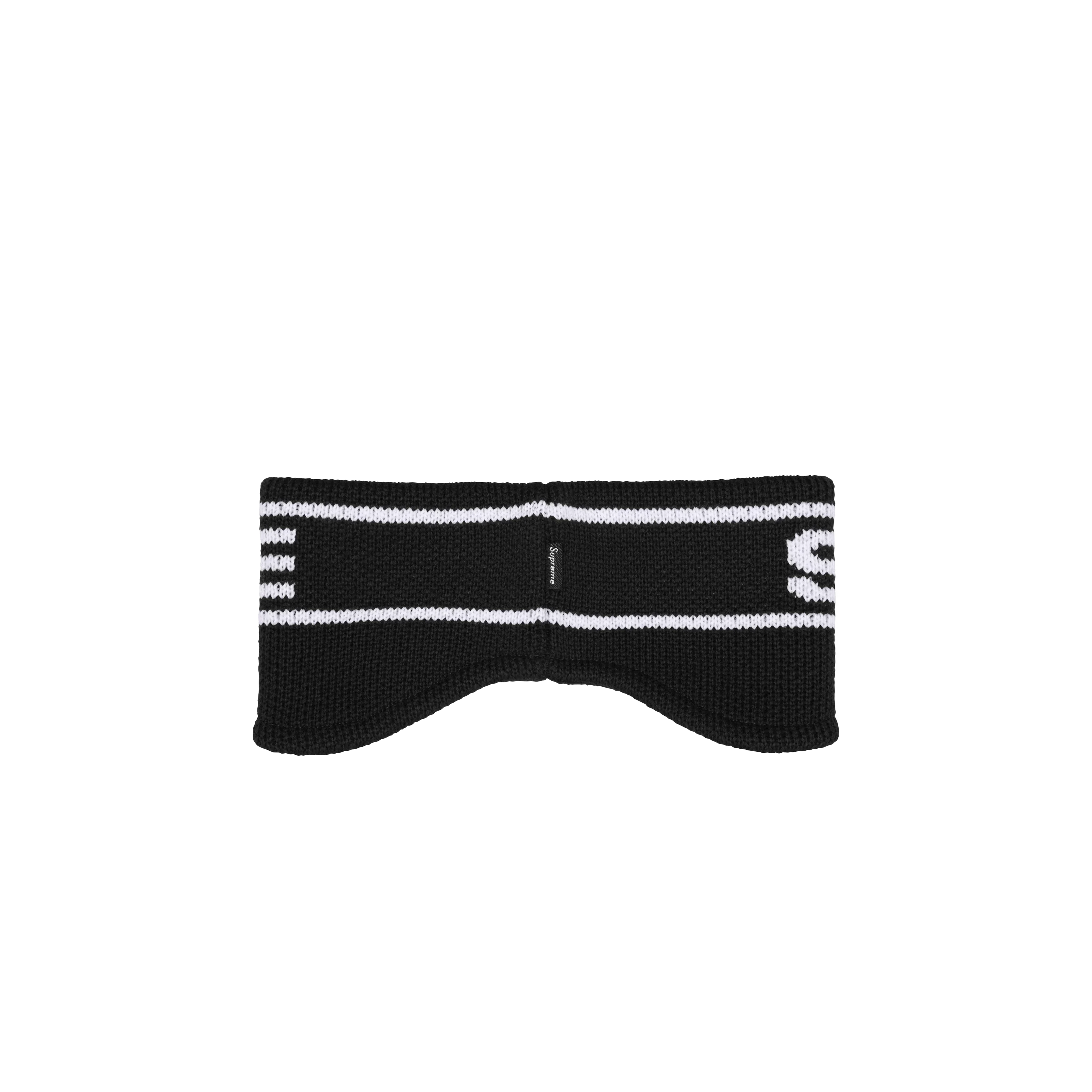 Supreme Contrast Logo Headband Supreme Headband Logo US Navy