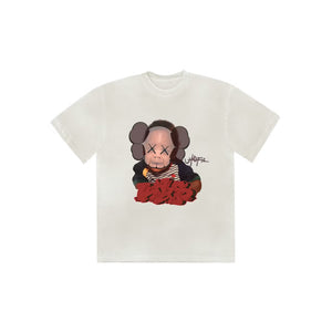 Travis Scott x KAWS Utopia I Tee White