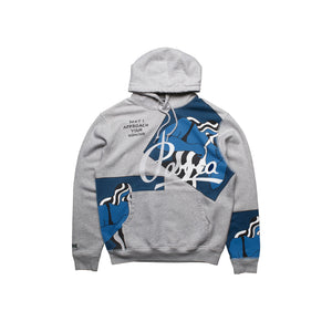 Parra Self Defense Hooded Sweatshirt Heather Grey