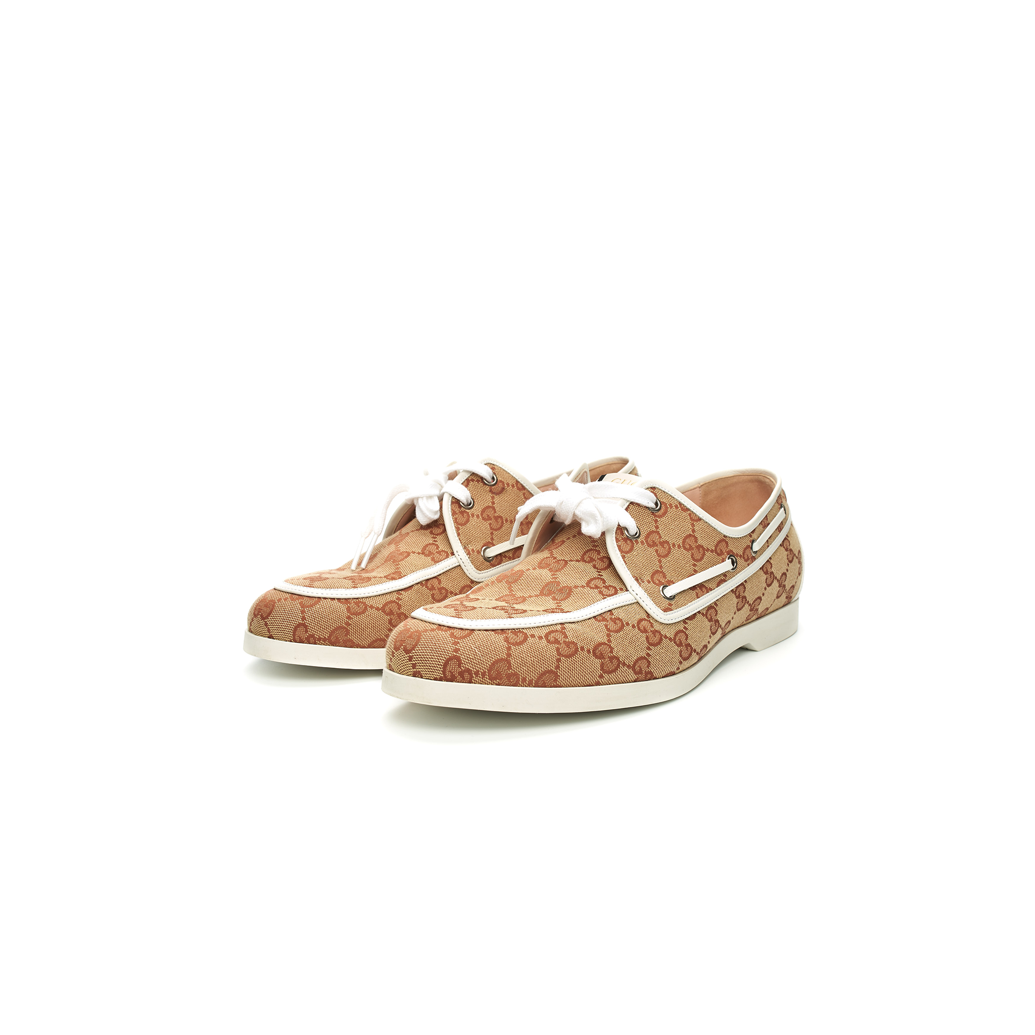 Gucci GG Canvas Monogram Boat Shoe Story Cape Town