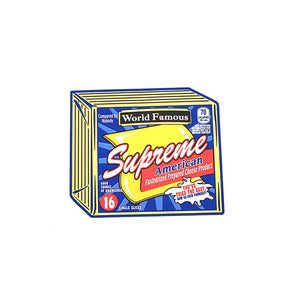 Supreme Cheese Sticker