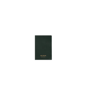 Aime Leon Dore Leather Passport Holder Botanical Green