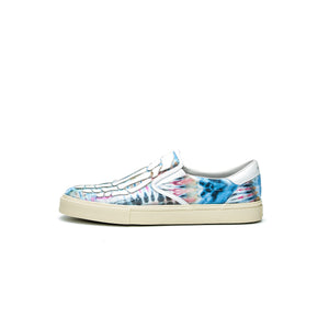 Amiri Skeletal Tie-Dye Slip-on Sneakers (No Box)